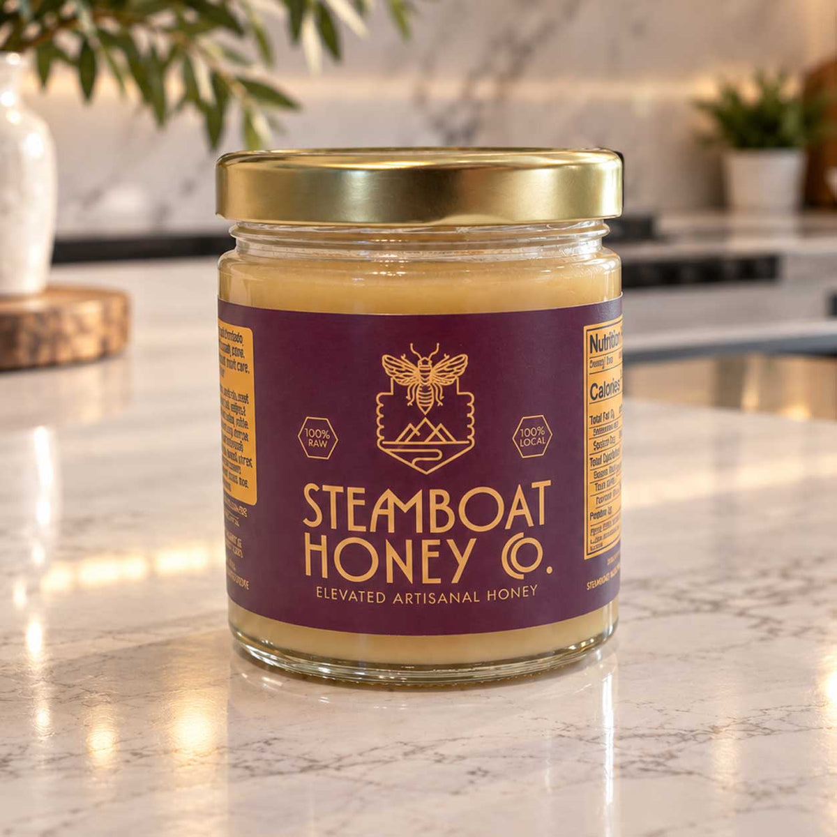 Whipped Plain Clover & Wildflower Honey - Steamboat Honey Company