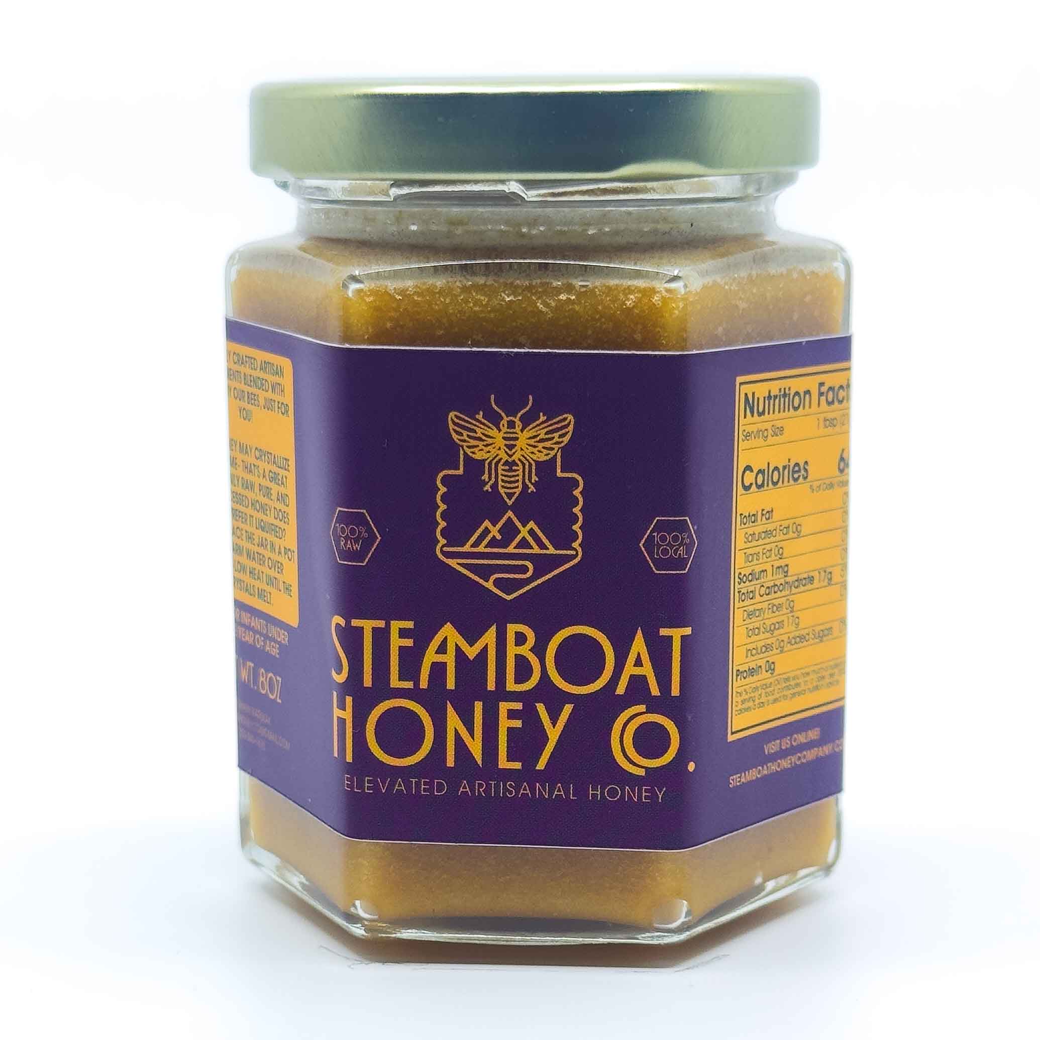 Palisade Peach Creamed Honey