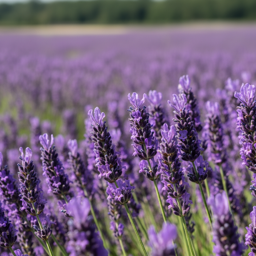 lavender in nature