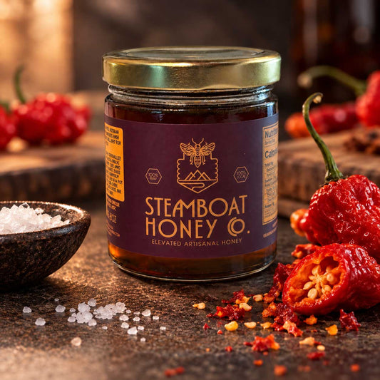 Salted Ghost Pepper Honey - Steamboat Honey Company